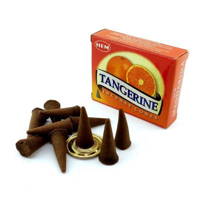 Арома-конусы - Tangerine Dhoop Cones, HEM (Мандарин)