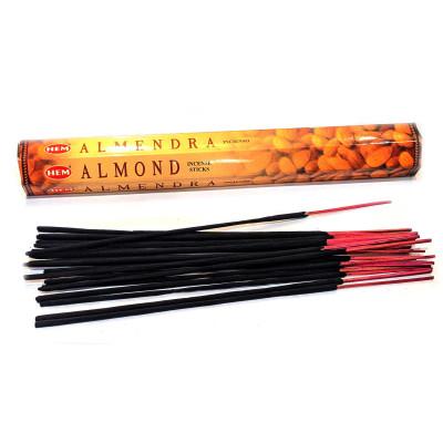Угольные благовония - Almond, HEM (Миндаль)