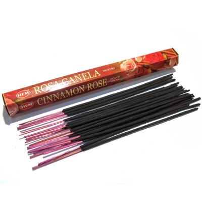 Угольные благовония - Cinnamon Rose, HEM (Роза и корица)