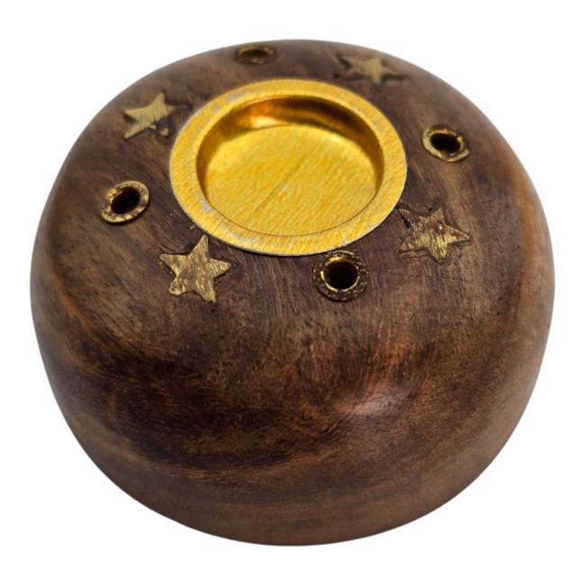 Набор пыльцевых благовоний - Premium Yog Chakra Set Masala Incense, Масала HEM