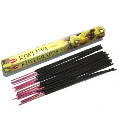Угольные благовония - Kiwi Grapes, HEM (Киви и виноград)