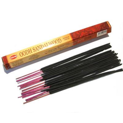 Угольные благовония - Oodh Sandalwood, HEM (Сандаловое Дерево)