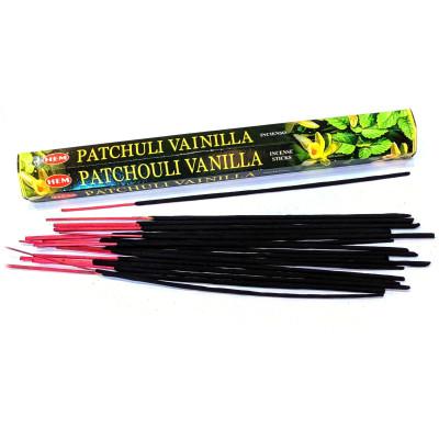 Угольные благовония - Patchouli Vanilla, HEM (Пачули и ваниль)