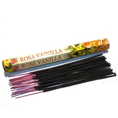 Угольные благовония - Vanilla Rose, HEM (Ваниль и роза)