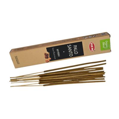 Пыльцевые благовония - Palo Santo Myrrh Natural Masala Incense, Масала HEM (Пало санто и мирра)
