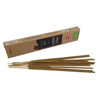 Пыльцевые благовония - Palo Santo Rose Natural Masala Incense, Масала HEM (Пало санто и роза)