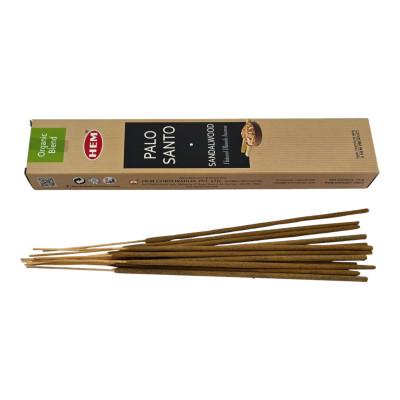 Пыльцевые благовония - Palo Santo Sandalwood Natural Masala Incense, Масала HEM (Пало санто и сандал)