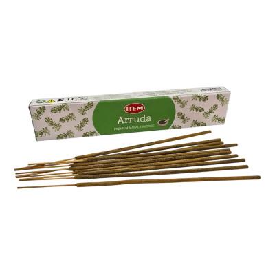 Пыльцевые благовония - Arruda Premium Masala Incense, Масала HEM (Рута)