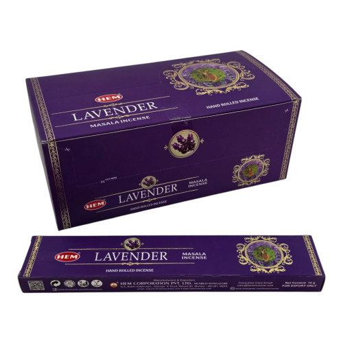 Пыльцевые благовония - Lavender Hand Rolled Masala Incense, Масала HEM (Лаванда) Пыльцевые благовония - Lavender Hand Rolled Masala Incense, Масала HEM (Лаванда)