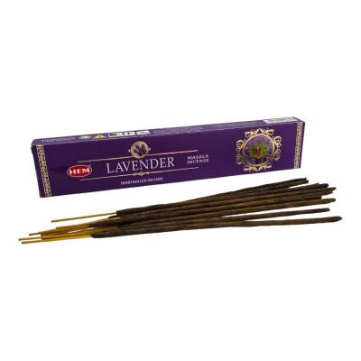 Пыльцевые благовония - Lavender Hand Rolled Masala Incense, Масала HEM (Лаванда)