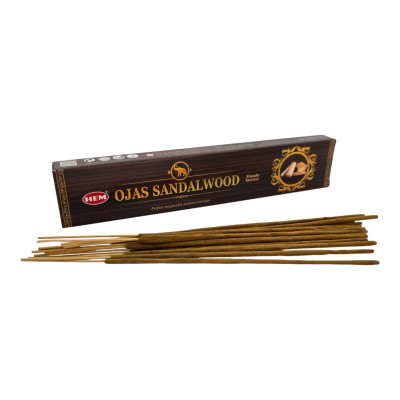Пыльцевые благовония - Ojas Sandalwood Masala Incense, Масала HEM (Сандал)