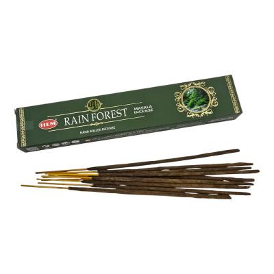 Пыльцевые благовония - Rain Forest Masala Incense, Масала HEM (Дождь в лесу)