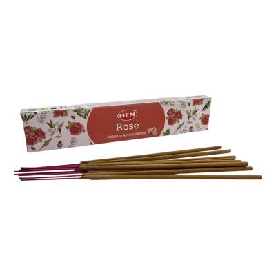 Пыльцевые благовония - Rose Premium Masala Incense, Масала HEM (Роза)