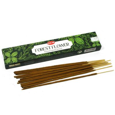 Пыльцевые благовония - Forest Flower Premium Masala Incense, Масала HEM (Лесные цветы)