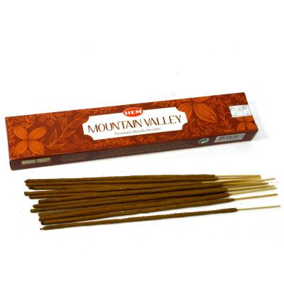 Пыльцевые благовония - Mountain Valley Premium Masala Incense, Масала HEM (Горная долина)
