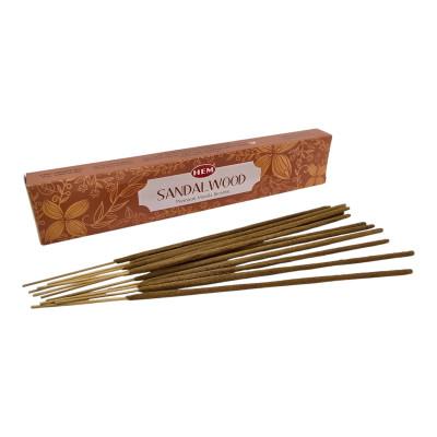 Пыльцевые благовония - Sandalwood Premium Masala Incense, Масала HEM (Сандаловое дерево)