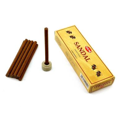 Безосновные благовония - Sandal Dhoop Sticks, HEM (Сандал)