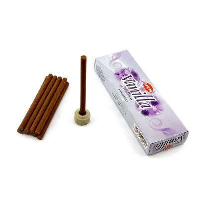 Безосновные благовония - Vanilla Dhoop Sticks, HEM (Ваниль)