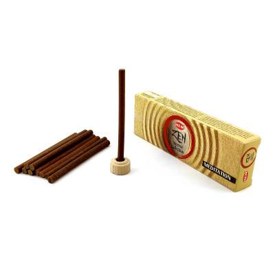 Безосновные благовония - Zen Meditation Dhoop Sticks, HEM (Медитация)
