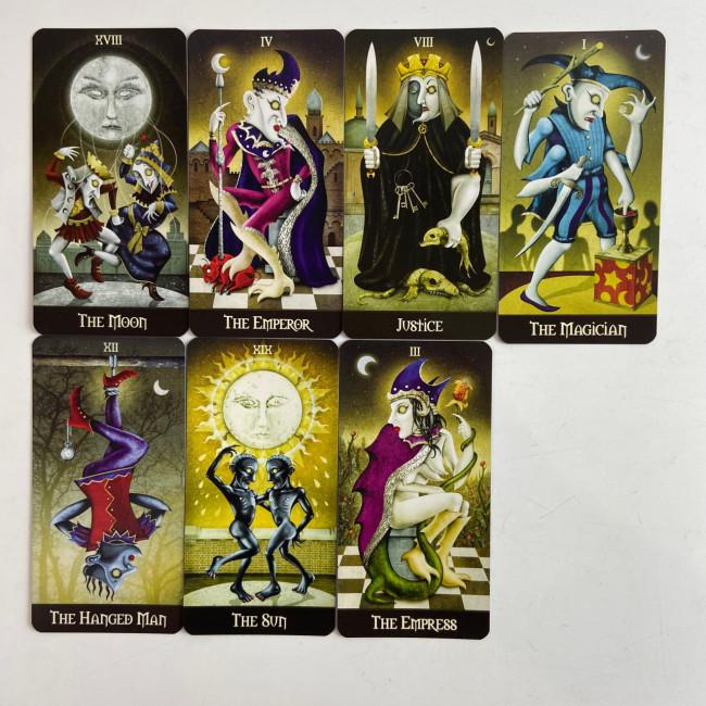 Карти Таро - Шаленого місяця, Deviant Moon Tarot