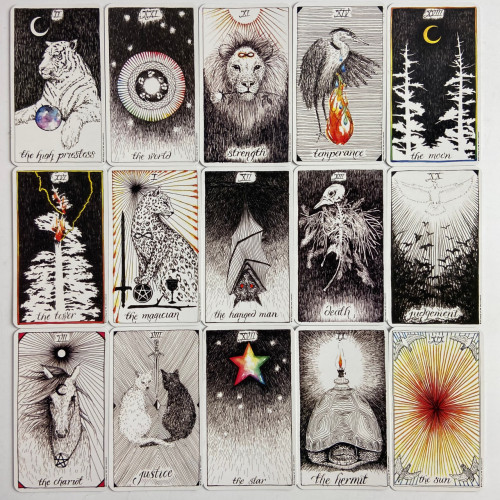 Карты Таро - Дикое неизвестное, The Wild Unknown Tarot