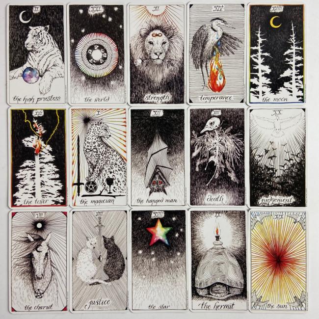 Карты Таро - Дикое неизвестное, The Wild Unknown Tarot