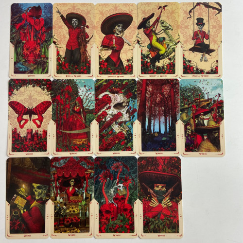 Карты Таро - Святой Смерти, Santa Muerte