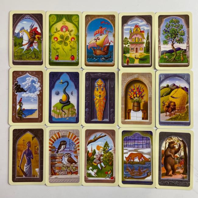 Карты Оракул - Мистический Ленорман, Mystisches Lenormand