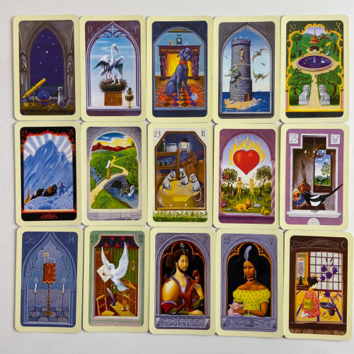 Карты Оракул - Мистический Ленорман, Mystisches Lenormand Карты Оракул - Мистический Ленорман, Mystisches Lenormand
