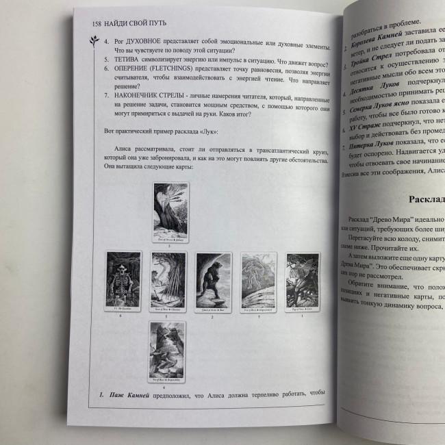 Подарунковий набір таро - Дикого лісу, книга + карти
