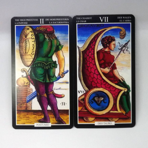 Карты Таро - Древних Магов, Ancient Enlightened Tarot Sola Busca