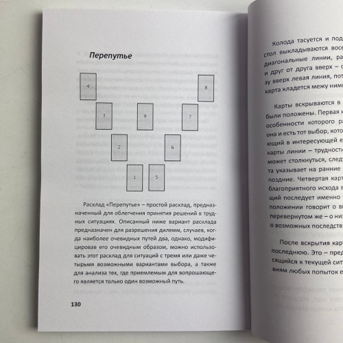 Подарочный набор таро - Черное Таро, книга + карты