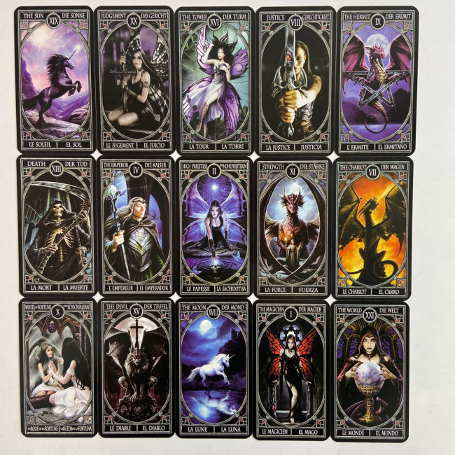 Карты Таро - Готическое, Gothic Tarot Карты Таро - Готическое, Gothic Tarot